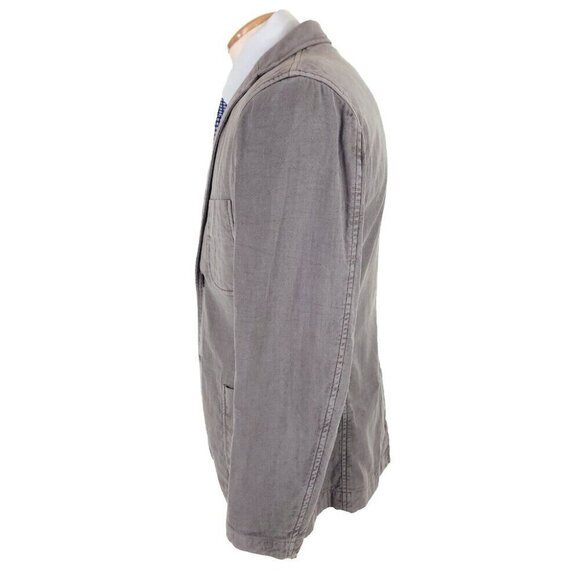 Issey Miyake Men Faded Basic Blazer Size 2 US S Mens Gray - Picture 5 of 16